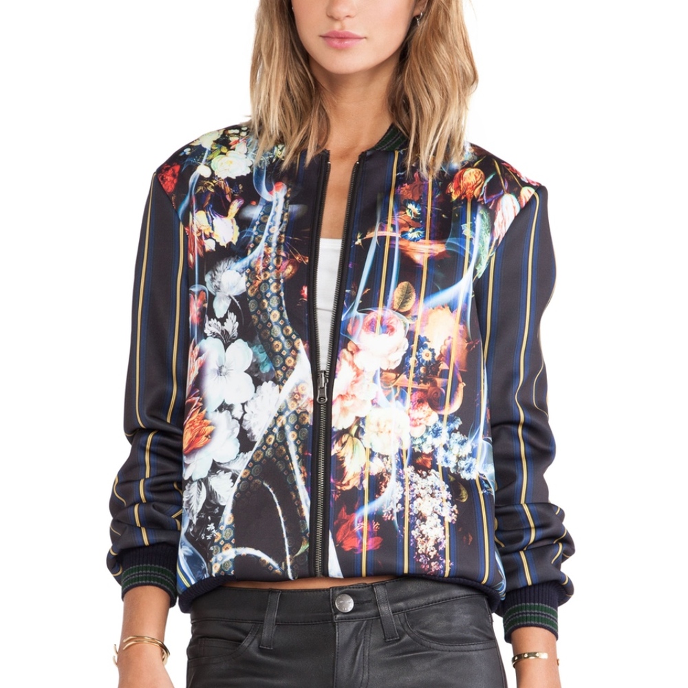 CLOVER CANYON Shaw Reversible Faux Fur Lined NWT